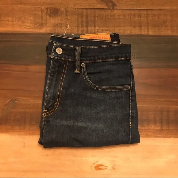 Stiletto 'Japanese Fade' Super Skinny Tailored Levi's 511 Selvedge Denim Jeans